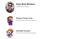 Desktop Screenshot of kylebob.com